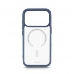 Ochranný kryt Frame Protect pre iPhone 17 Pro Max, magnetický, modrý