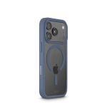 Frame Protect kryt, iPhone 17 Pro/18 Pro, magnetický, priehľadný/modrý