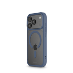 Frame Protect kryt, iPhone 17 Pro/18 Pro, magnetický, priehľadný/modrý