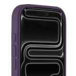 Frame Protect kryt, iPhone 17 Pro/18 Pro, magnetický, priehľadný/tm.červený