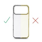 Always Clear kryt, iPhone 17 Pro Max/18 Pro Max, vždy priehľadný, nezažltne