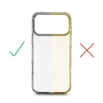 Always Clear kryt, iPhone 17 Pro Max/18 Pro Max, vždy priehľadný, nezažltne