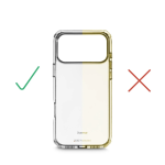 Extreme Protect kryt, iPhone 17 Pro Max/18 Pro Max, D3O®, priehľadný Extreme Protect kryt, iPhone 17 Pro Max/18 Pro Max, D3O®, priehľadný