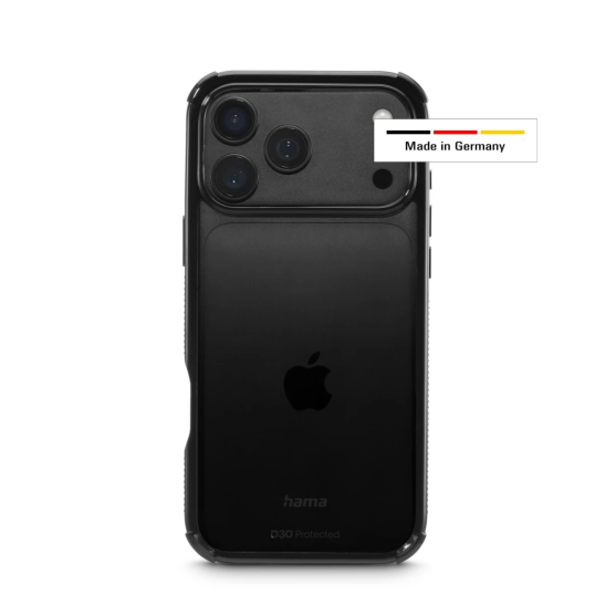 Extreme Protect kryt, iPhone 17 Pro Max/18 Pro Max, D3O®, čierny