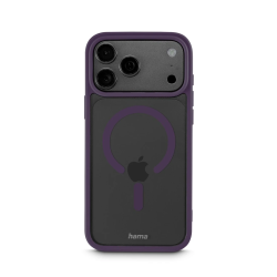 Frame Protect kryt, iPhone 17 Pro Max/18 Pro Max, magnet., prieh./t.červený