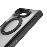 Mag Hybrid Stand kryt, Apple iPhone Duo, magnetický, čierny