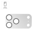 Cam Protect Pro ochranné sklo fotoaparátu, iPhone 18 Pro Max, strieborné Cam Protect Pro ochranné sklo fotoaparátu, iPhone 18 Pro Max, strieborné