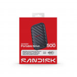 SSD Portable Drive 500GB, USB 3.2 Gen 2, 600MB/s