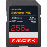 SDXC Extreme PRO 256GB (UHS-II, V90, R310MB/s / W304MB/s)