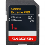 SDXC Extreme PRO 1TB (UHS-II, V90, R310MB/s / W305MB/s) SDXC Extreme PRO 1TB (UHS-II, V90, R310MB/s / W305MB/s)