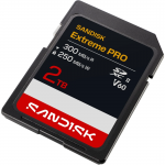 SDXC Extreme PRO 2TB (UHS-II, V60, U3, C10, R300 MB/s /W250 MB/s, 6K)
