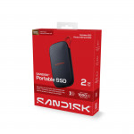 Externe SSD Portable 2TB, USB-C 3.2 Gen 2, 1000MB/s