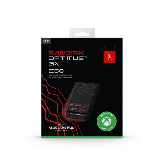 Expansion Card Optimus™ GX C50 NVMe™, 1TB, for Xbox