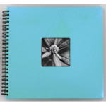 Hama album klasický špirálový FINE ART 36x32 cm, 50 strán, tyrkysový