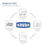 Xavax podstavec pod pračku/ sušičku 60x60 cm, výška 40 cm, nosnosť 150 kg, s odkladacou poličkou