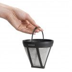 Xavax Barista permanentný filter do kávovaru, náhrada za filter veľkosti 4, čierny
