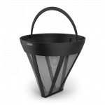 Xavax Barista permanentný filter do kávovaru, náhrada za filter veľkosti 4, čierny