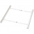 Xavax Intermediate Frame (open front) for Washing Machine and Dryer, 55 - 68 cm