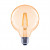 Xavax LED Filament žiarovka, E27, 680 lm (nahrádza 52 W), dizajn G95, teplá biela, jantárová farba