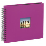 Hama album klasický špirálový FINE ART 28x24 cm, 50 strán, ružový