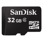 SanDisk  microSDHC 32 GB Class 4 Memory Card + SD adaptér