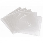 Hama CD Slim Box, obal na 1 cd/dvd, priehľadný, balenie 20 ks (cena za balenie)