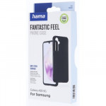 Hama Fantastic Feel, kryt pre Samsung Galaxy A35 5G, hebký povrch, čierny