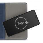 Hama Eco Universal, puzdro-knižka na mobil, pre zariadenia do 8x17 cm, modré