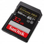 SanDisk Extreme PRO 32 GB SDHC Memory Card 100 MB/s and 90 MB/s, UHS-I, Class 10, U3, V30