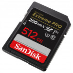 SanDisk Extreme PRO 512 GB SDXC Memory Card 200 MB/s and 140 MB/s, UHS-I, Class 10, U3, V30