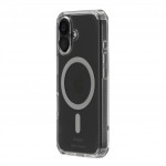 Hama Extreme Protect, kryt pre Apple iPhone 16, magnetický, D3O®, nezažltne, priehľadný