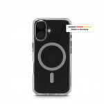 Hama Extreme Protect, kryt pre Apple iPhone 16, magnetický, D3O®, nezažltne, priehľadný