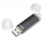 Hama flashPen Laeta Twin, USB 3.0, 128 GB, 40 MB/s, čierny