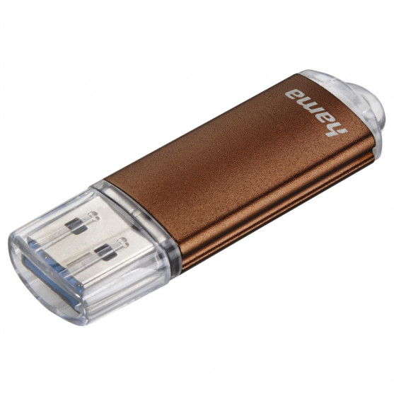 Hama FleshPen Laeta, USB 3.0, 32 GB, 70 MB/s, hnedý