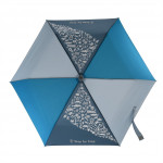 Detský skladací dáždnik s reflexnými obrázkami, Blue