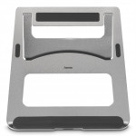 Hama Aluminium, stojan na notebook, od 28 cm (11) do 40 cm (15,6) , skladací, hliníkový,strieborný