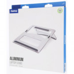 Hama Aluminium, stojan na notebook, od 28 cm (11) do 40 cm (15,6) , skladací, hliníkový,strieborný