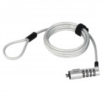 Hama zámka na notebook Nano, 4-miestny číselný kód, antracitová