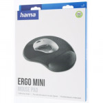 Hama ergonomická podložka Mini pod myš, čierna