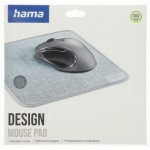 Hama Design, podložka pod myš, textilná, šedá