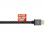 Avinity Classic HDMI kábel Ultra High Speed 8K, 1 m, kovové konektory, opletený