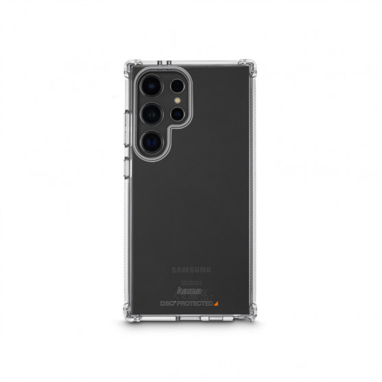 Hama Extreme Protect, kryt pre Samsung Galaxy S24 Ultra, materiál D3O®, nezažltne, priehľadný