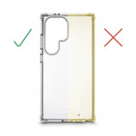 Hama Extreme Protect, kryt pre Samsung Galaxy S24 Ultra, materiál D3O®, nezažltne, priehľadný