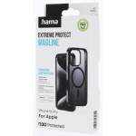 Hama Extreme Protect, kryt pre Apple iPhone 16 Pro, magnetický, D3O®, čierny
