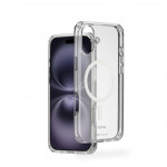 Hama Extreme Protect, kryt pre Apple iPhone 16 Plus, magnetický, D3O®, nezažltne, priehľadný