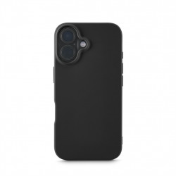 Hama Fantastic Feel, kryt pre Apple iPhone 16 Plus, hebký povrch, čierny