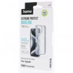 Hama Extreme Protect, kryt pre Apple iPhone 16 Pro Max, magnetický, D3O®, nezažltne, priehľadný