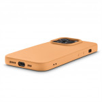 Hama Fantastic Feel, kryt pre Apple iPhone 14 Pro, hebký povrch, oranžový