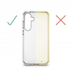 Hama Extreme Protect, kryt pre Samsung Galaxy S24 FE, D3O®, nezažltne, priehľadný