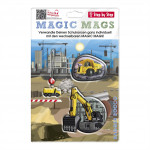 Doplnkový set obrázkov MAGIC MAGS, Bagger Rocco, pre aktovky a ruksaky Step by Step